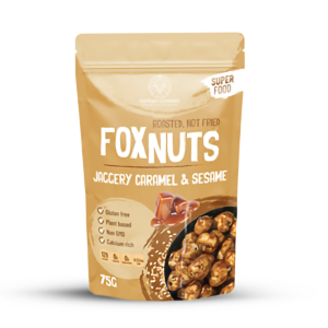 JAGGERY CARAMEL & SEASME FOXNUTS