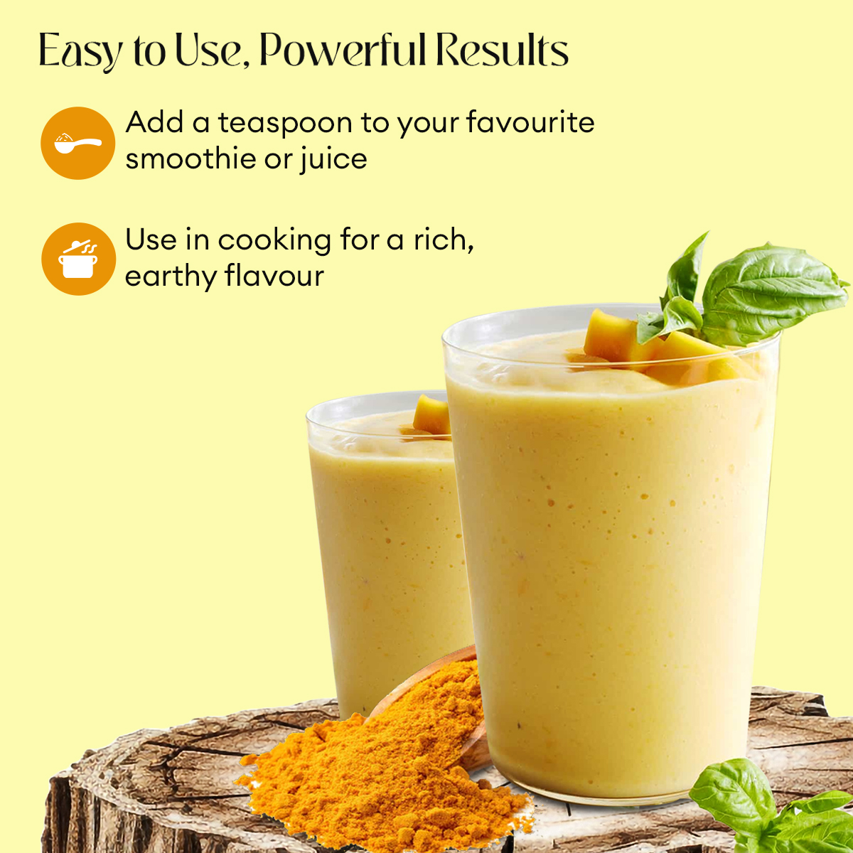 Lakadong Turmeric uses