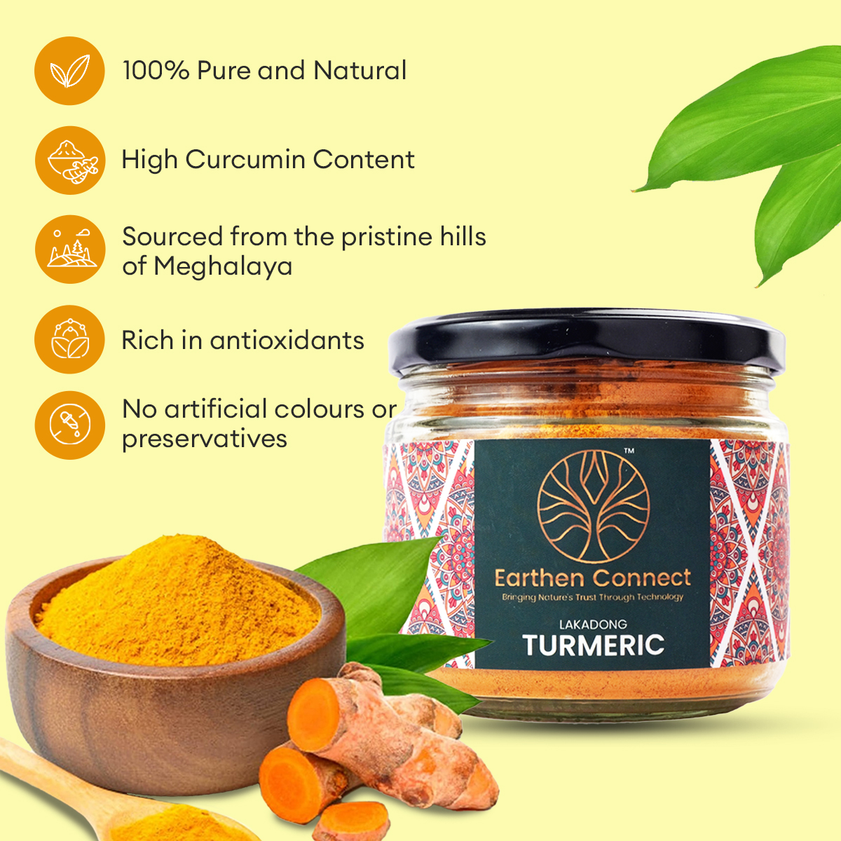 why should Buy earthen connect Lakadong Turmeric Online