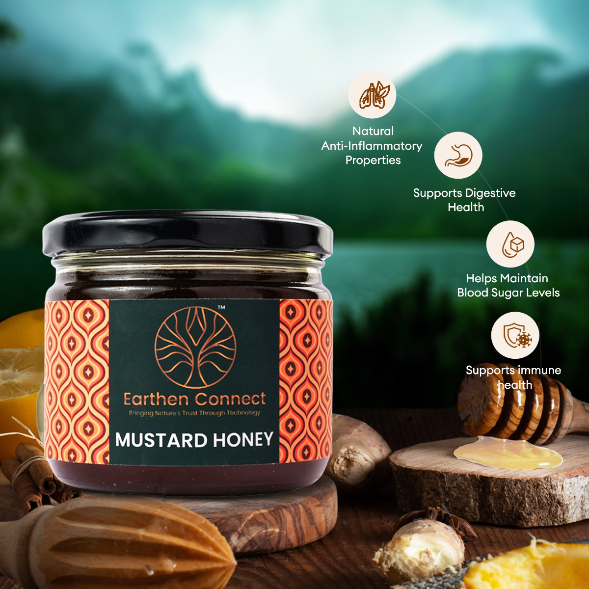 Raw Mustard Honey Benefits