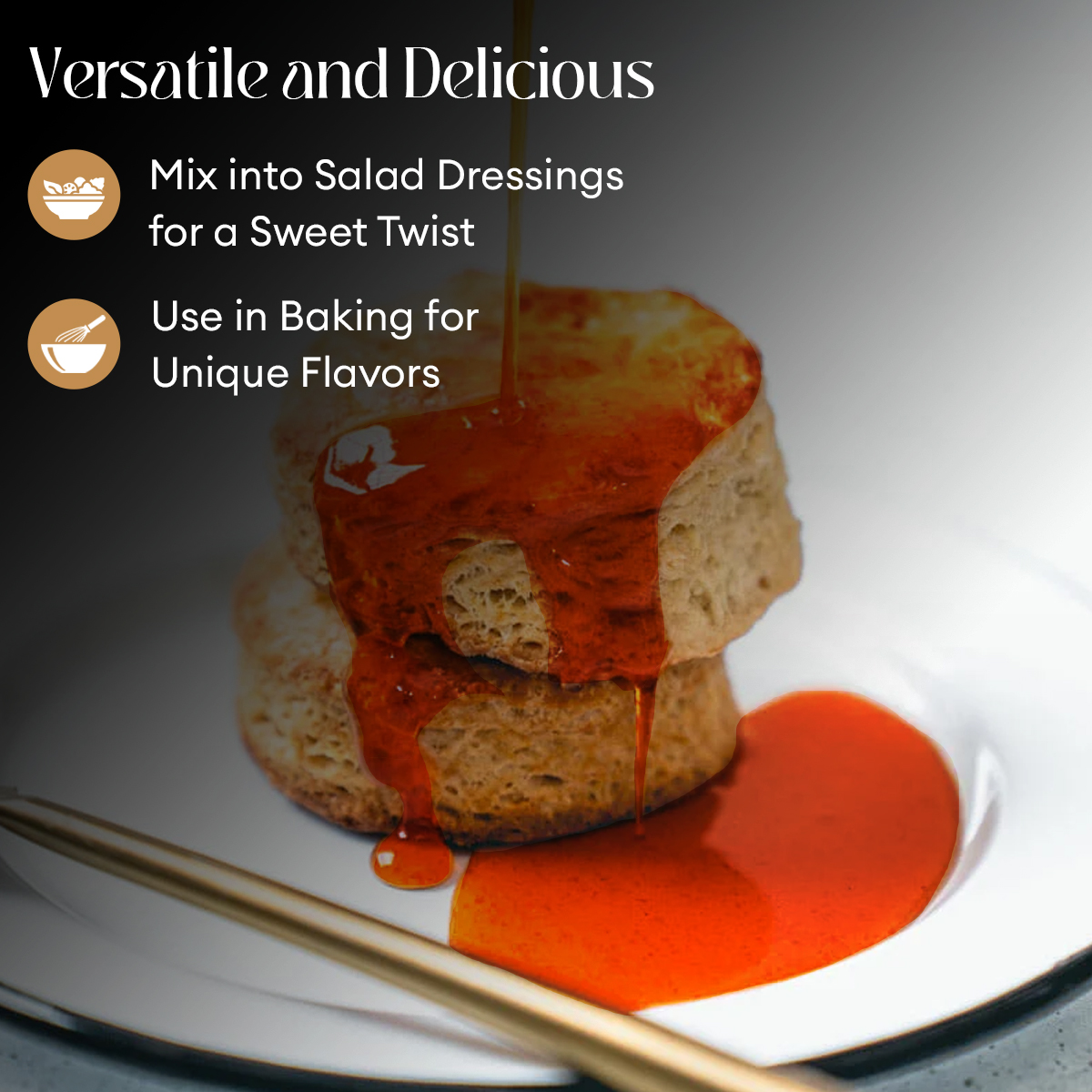 Raw Mustard Honey uses