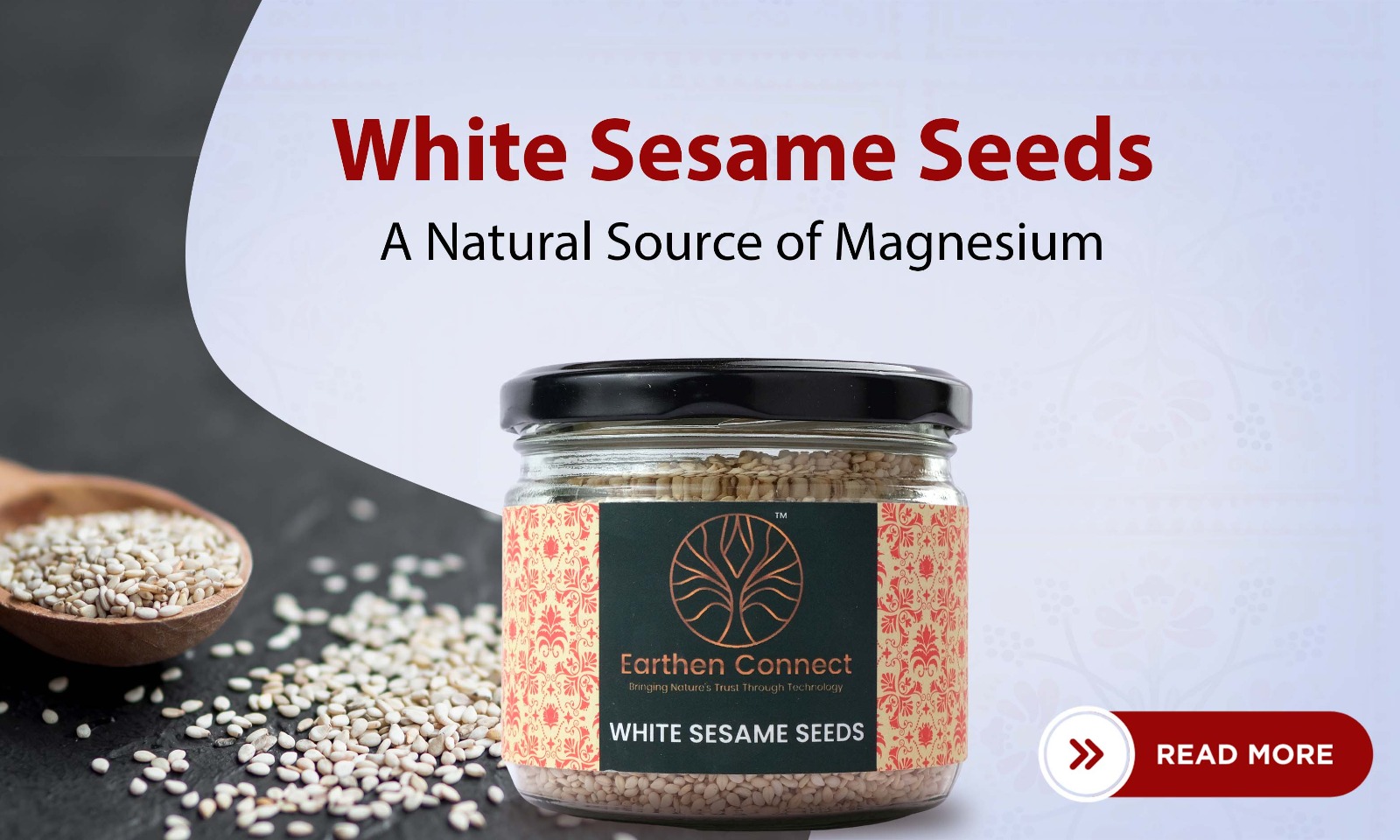 White Sesame Seeds: A Natural Source of Magnesium