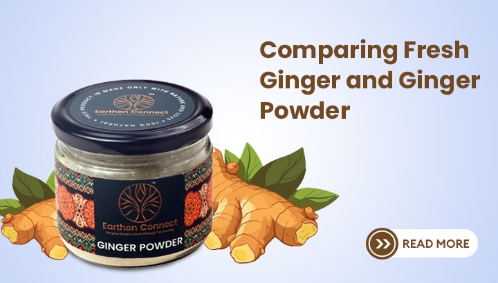 Comparing Fresh Ginger and Ginger Powder