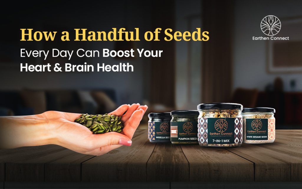 How a Handful of Seeds Every Day Can Boost Your Heart & Brain Health